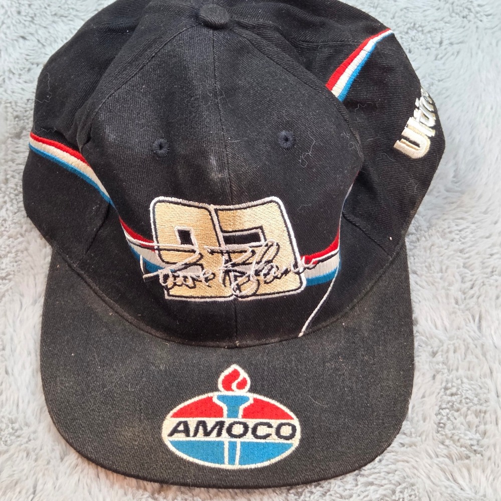 Tonkin Dave Blaney Amoco Racing Hat Mens OSFM 1998 Inaugural Season Snapback Blk